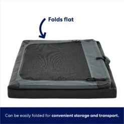 Frisco Indoor & Outdoor 3-Door Collapsible Soft-Sided Dog & Small Pet Crate -Chewy 105036 PT5. AC SS1800 V1667228238