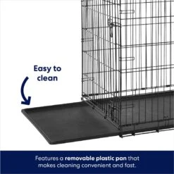 Frisco Heavy Duty Fold & Carry Single Door Collapsible Wire Dog Crate -Chewy 109783 PT3. AC SS1800 V1667229294