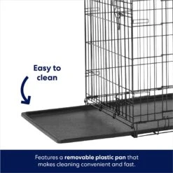 Frisco Heavy Duty Fold & Carry Double Door Collapsible Wire Dog Crate -Chewy 109789 PT3. AC SS1800 V1667228422