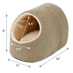 Frisco Cave Covered Cat & Dog Bed -Chewy 113300 PT3. AC SS1800 V1627581159