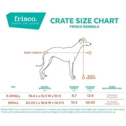 Frisco Two Door Top Load Plastic Dog & Cat Kennel -Chewy 122125 PT2. AC SS1800 V1645045885