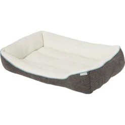 Frisco Sherpa Rectangular Bolster Dog Bed -Chewy 129483 PT2. AC SS1800 V1566334964
