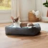 Frisco Sherpa Orthopedic Bolster Cat & Dog Bed -Chewy 144819 MAIN. AC SS1800 V1665684199