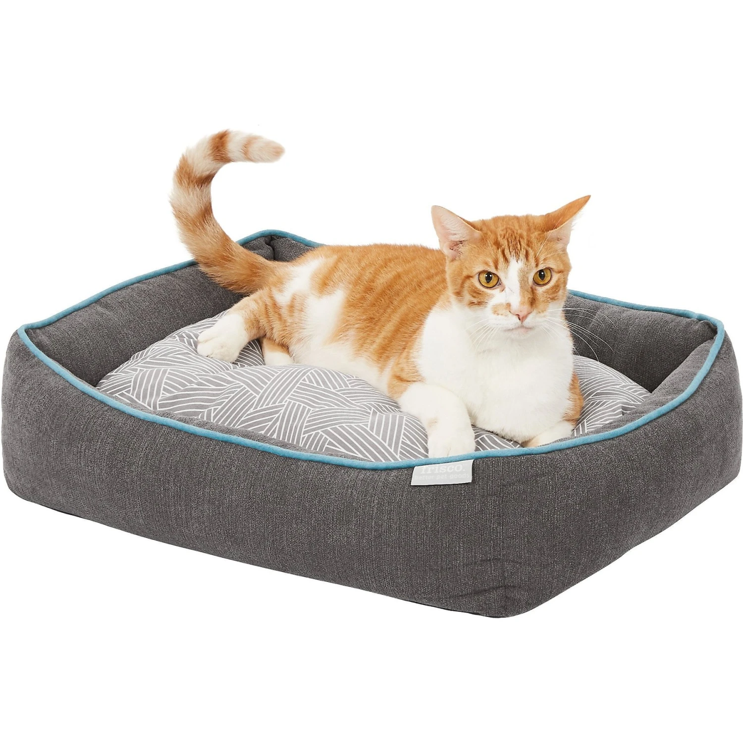 Frisco Sherpa Orthopedic Bolster Cat & Dog Bed 7 Frisco Sherpa Orthopedic Bolster Cat & Dog Bed - Image 5