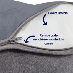 Frisco Plush Orthopedic Pillowtop Dog Bed W/Removable Cover -Chewy 144858 PT3. AC SS1800 V1700243663