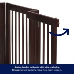 Frisco Deluxe Configurable 4-Panel Wood Dog Gate -Chewy 156793 PT4. AC SS1800 V1666119140