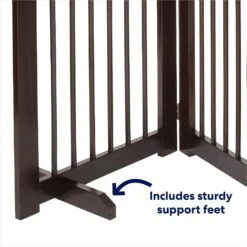 Frisco Deluxe Configurable 4-Panel Wood Dog Gate -Chewy 156793 PT6. AC SS1800 V1666119641