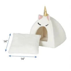 Frisco Novelty Unicorn Covered Cat & Dog Bed -Chewy 165337 PT4. AC SS1800 V1627581878
