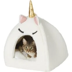 Frisco Novelty Unicorn Covered Cat & Dog Bed -Chewy 165337 PT5. AC SS1800 V1578443452