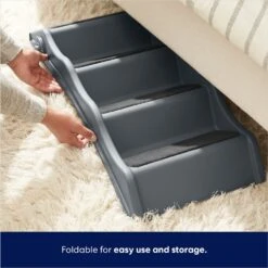 Frisco Foldable Nonslip Cat & Dog Stairs 10 Frisco Foldable Nonslip Cat & Dog Stairs -Chewy 206569 PT5. AC SS1800 V1668186538