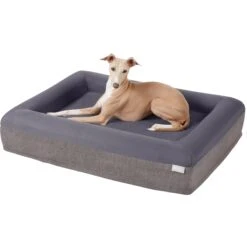 Frisco Orthopedic Rectangular Bolster Cat & Dog Bed W/Removable Cover 8 Frisco Orthopedic Rectangular Bolster Cat & Dog Bed W/Removable Cover -Chewy 210226 PT2. AC SS1800 V1590067655