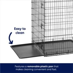 Frisco Heavy Duty Single Door Wire Dog Crate -Chewy 210677 PT5. AC SS1800 V1667228660