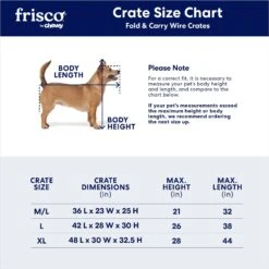 Frisco Fold & Carry Double Door Collapsible Wire Dog Crate & Mat Kit 12 Frisco Fold & Carry Double Door Collapsible Wire Dog Crate & Mat Kit -Chewy 212633 PT2. AC SS1800 V1667228755