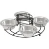 Frisco Multi Pet Feeding 4-Bowls Stainless Steel Dog & Cat Bowls, 0.5 Cup 2 Frisco Multi Pet Feeding 4-Bowls Stainless Steel Dog & Cat Bowls, 0.5 Cup -Chewy 213787 MAIN. AC SS1800 V1598450204