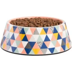 Frisco Colorful Geometric Melamine Bowl -Chewy 216054 PT2. AC SS1800 V1591020749