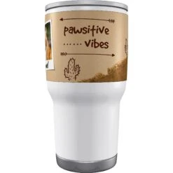 Frisco Double Walled "Pawsitive Vibes" Personalized Tumbler -Chewy 219776 PT3. AC SS1800 V1594392357