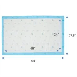 Frisco Premium Giant Printed Dog Training & Potty Pads, 27.5 X 44-in, Unscented -Chewy 227472 PT2. AC SS1800 V1674664873