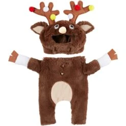 Frisco Front Walking Reindeer Dog & Cat Costume, 1 Count -Chewy 228790 PT5. AC SS1800 V1636743459