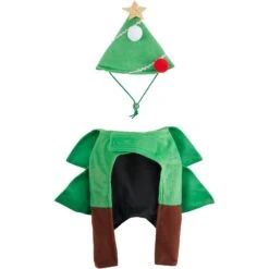 Frisco Front Walking Christmas Tree Dog & Cat Costume -Chewy 229164 PT5. AC SS1800 V1601090487