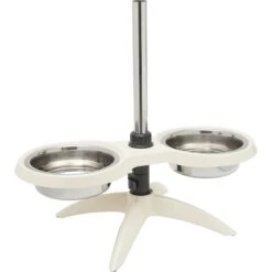 Frisco Adjustable Stainless Steel Double Elevated Dog Bowls -Chewy 232097 PT2. AC SS1800 V1605110599