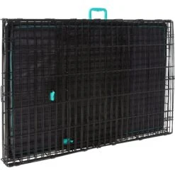 Frisco Heavy Duty Enhanced Lock Double Door Fold & Carry Wire Dog Crate & Mat Kit -Chewy 233736 PT7. AC SS1800 V1671718799