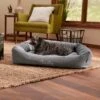 Frisco Rectangular Personalized Bolster Dog Bed W/Removable Cover 2 Frisco Rectangular Personalized Bolster Dog Bed W/Removable Cover -Chewy 234946 MAIN. AC SS1800 V1600207381