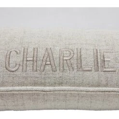 Frisco Orthopedic Personalized Bolster Dog Bed W/Removable Cover, Light Gray -Chewy 234952 PT4. AC SS1800 V1604528532