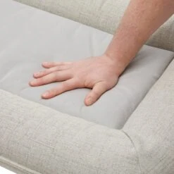 Frisco Orthopedic Personalized Bolster Dog Bed W/Removable Cover, Light Gray -Chewy 234952 PT6. AC SS1800 V1604532413