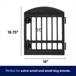 Frisco 4-Panel Dog Exercise Playpen With Door, 24-in -Chewy 244546 PT2. AC SS1800 V1604008643