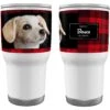Frisco Double Walled Red Plaid Personalized Tumbler, 30-oz Cup -Chewy 249346 MAIN. AC SS1800 V1631739076