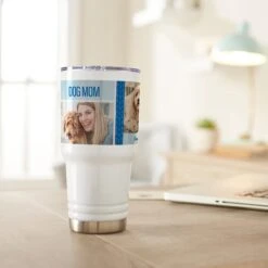 Frisco Double Walled "Dog Mom" Personalized Tumbler, 30-oz Cup -Chewy 250741 PT4. AC SS1800 V1610772487