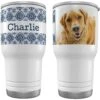Frisco Double Walled Boho Damask Personalized Tumbler, 30-oz Cup -Chewy 250749 MAIN. AC SS1800 V1606680437
