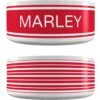 Frisco Preppy Stripes Ceramic Personalized Dog Bowl -Chewy 250839 MAIN. AC SS1800 V1668093375