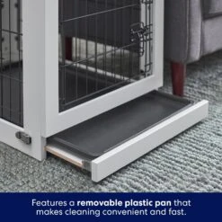 Frisco Double Door Furniture Style Dog Crate, White 10 Frisco Double Door Furniture Style Dog Crate, White -Chewy 253029 PT4. AC SS1800 V1617644245