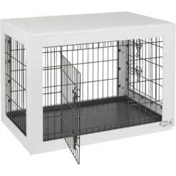 Frisco Double Door Furniture Style Dog Crate, White 11 Frisco Double Door Furniture Style Dog Crate, White -Chewy 253029 PT5. AC SS1800 V1617037661