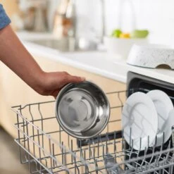 Frisco Quartz Design Stainless Steel Dog & Cat Bowl -Chewy 253044 PT7. AC SS1800 V1616526994