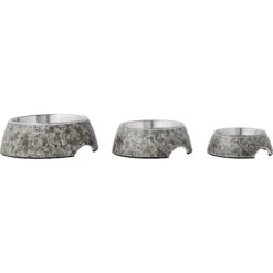 Frisco Black Marble Design Stainless Steel Dog & Cat Bowl -Chewy 253048 PT6. AC SS1800 V1616526399