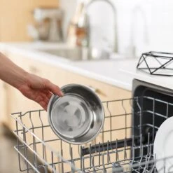 Frisco Elevated Stainless Steel Dog & Cat Bowl With Metal Stand 17 Frisco Elevated Stainless Steel Dog & Cat Bowl With Metal Stand -Chewy 253055 PT7. AC SS1800 V1616595557