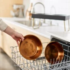 Frisco Copper Stainless Steel Elevated Foldable Double Dog & Cat Bowls 17 Frisco Copper Stainless Steel Elevated Foldable Double Dog & Cat Bowls -Chewy 253060 PT7. AC SS1800 V1616595568