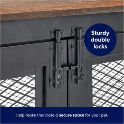 Frisco "Venice" Dog Crate Credenza & Mat Kit -Chewy 255328 PT5. AC SS1800 V1667227509