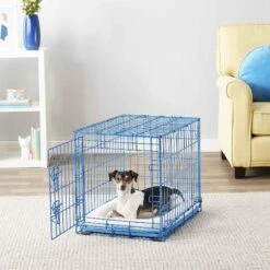 Frisco Fold & Carry Single Door Collapsible Wire Dog Crate & Frisco Quilted Plush Dog Crate Mat 9 Frisco Fold & Carry Single Door Collapsible Wire Dog Crate & Frisco Quilted Plush Dog Crate Mat -Chewy 255501 PT2. AC SS1800 V1604097714