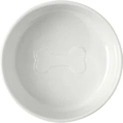 Frisco Ceramic Food Dog & Cat Bowl With Wood Base -Chewy 256043 PT5. AC SS1800 V1615310838