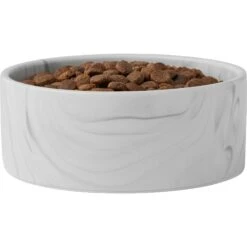Frisco Marble Design Non-skid Ceramic Dog & Cat Bowl -Chewy 256056 PT4. AC SS1800 V1615311780