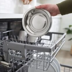 Frisco Wood Elevated Non-Skid Stainless Steel Double Diner Dog & Cat Bowl -Chewy 257143 PT4. AC SS1800 V1615987342