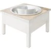 Frisco Farm House Wood Elevated Non-Skid Stainless Steel Dog Bowl -Chewy 257160 MAIN. AC SS1800 V1612366387