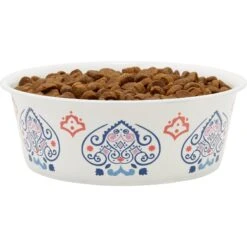 Frisco Bohemian Non-Skid Stainless Steel Dog & Cat Bowl -Chewy 257195 PT2. AC SS1800 V1615311112