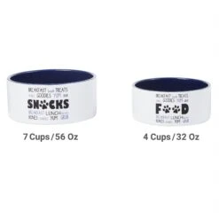 Frisco Food & Paw Non-skid Ceramic Dog Bowl -Chewy 270195 PT5. AC SS1800 V1620912525