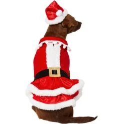Frisco Mrs. Claus Dog & Cat Costume -Chewy 276150 PT3. AC SS1800 V1631572139