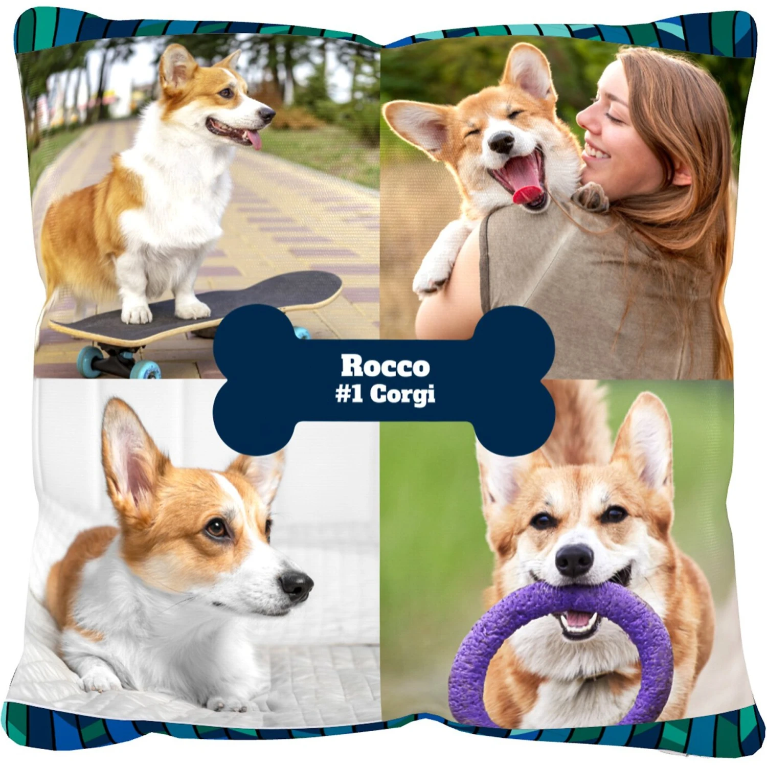 Frisco "Contemporary #2" Throw Pillow 16 X 16 3 Frisco "Contemporary #2" Throw Pillow 16 X 16