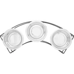Frisco Multi Pet Feeding 3-Bowls Curved Stainless Steel Dog & Cat Bowl 12 Frisco Multi Pet Feeding 3-Bowls Curved Stainless Steel Dog & Cat Bowl -Chewy 277563 PT4. AC SS1800 V1627935475